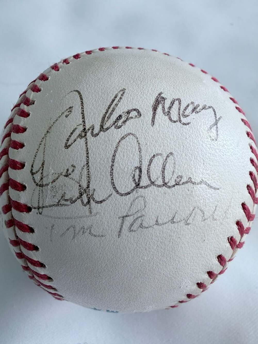 Chicago White Sox Legends Alumni Multi-Signed OAL Baseball Dick Allen + 8